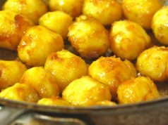 KARAMEL KAPLI PATATES (BRÚNAÐAR KARTÖFLUR) TARİFİ, NASIL YAPILIR?